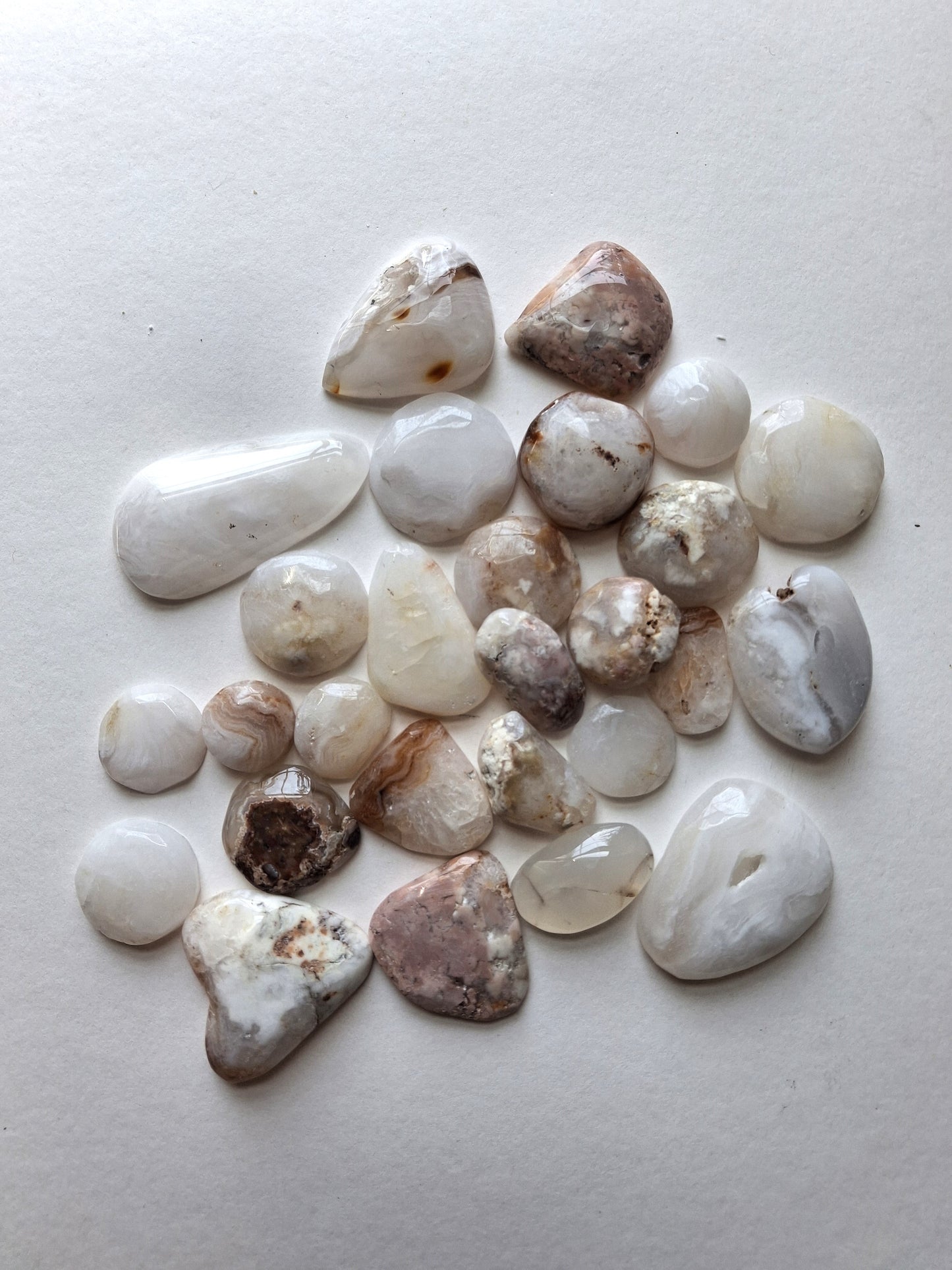 1lb Bulk Polished & Cut Agate Mix